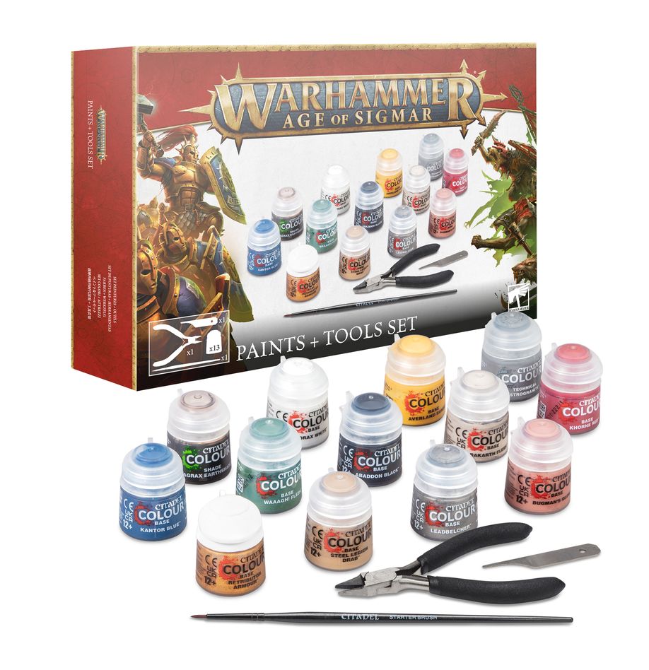 80-17: Age of Sigmar Paints & Tools set 2024
