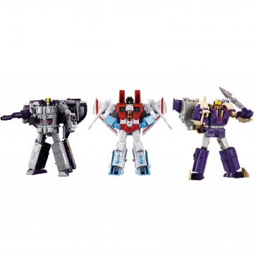 Transformers Takara Tomy: Dramatic Capture Series Triple Takeover