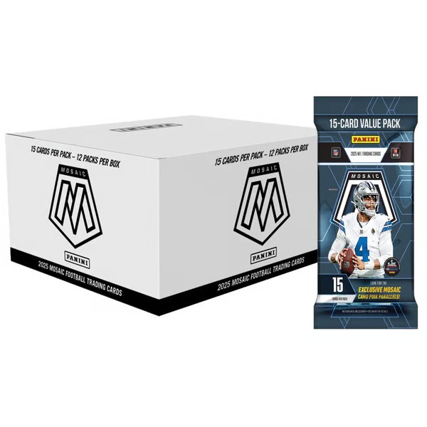 Panini Mosaic 2025 NFL Football Fat Pack
