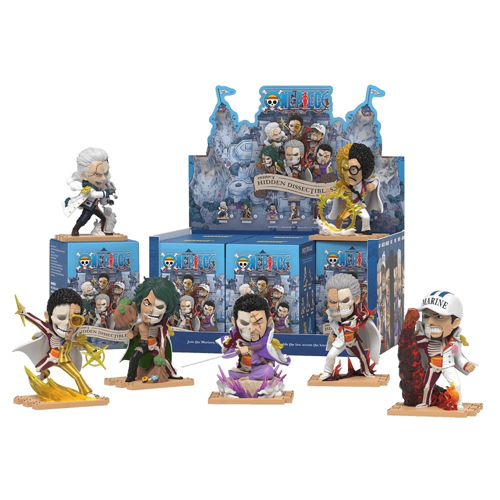Mighty Jaxx: Freeny's Hidden Dissectibles – One Piece (Marines Edition)