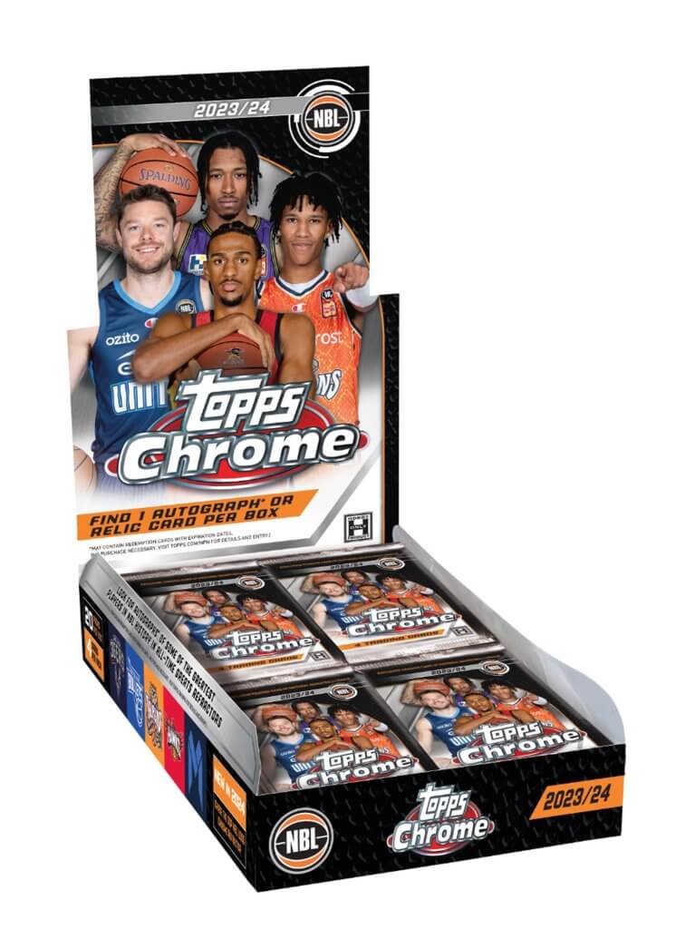 TOPPS 2024 NBL Basketball Cards - Chrome - Full Display