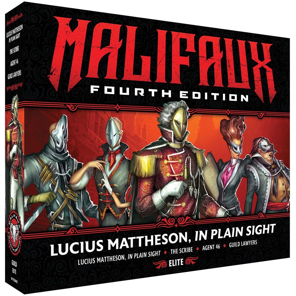 Wyrd Games: Malifaux: Guild: Lucius Mattheson - In Plain Sight
