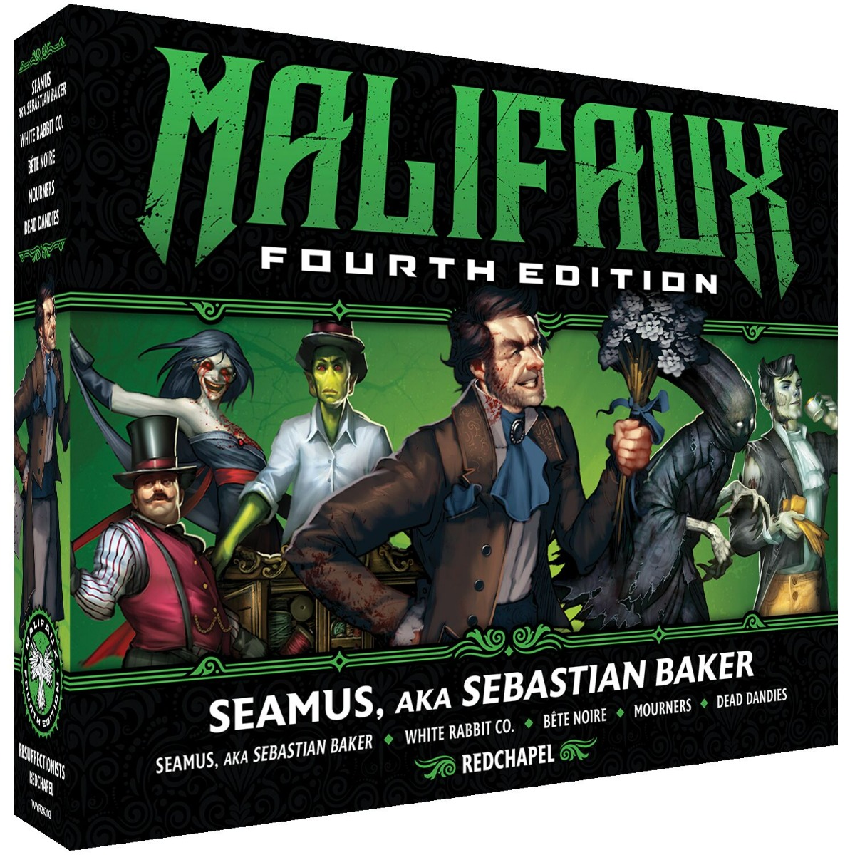 Wyrd Games: Malifaux: Resurrectionists: Seamus - aka Sebastian Baker