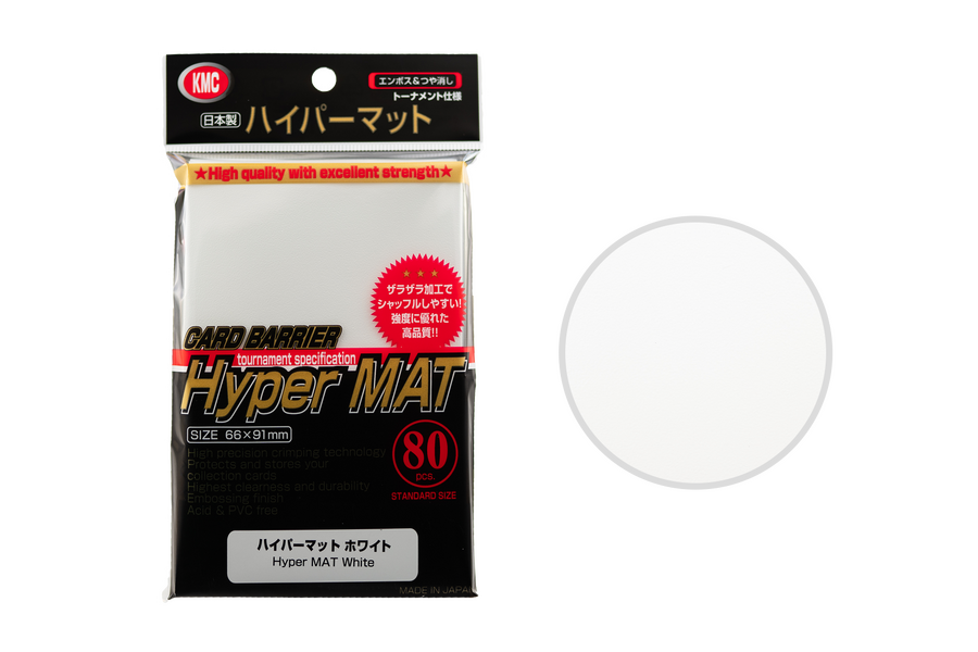 KMC HyperMAT: White (80 pcs)