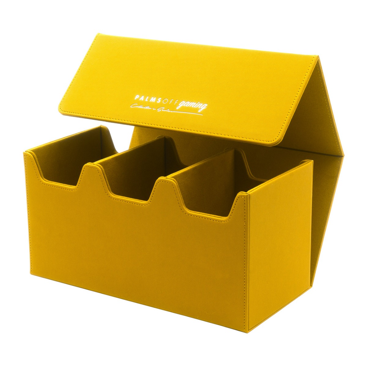 Collector's Series Graded Card Storage Case – Large - Yellow - Palms Off Gaming
