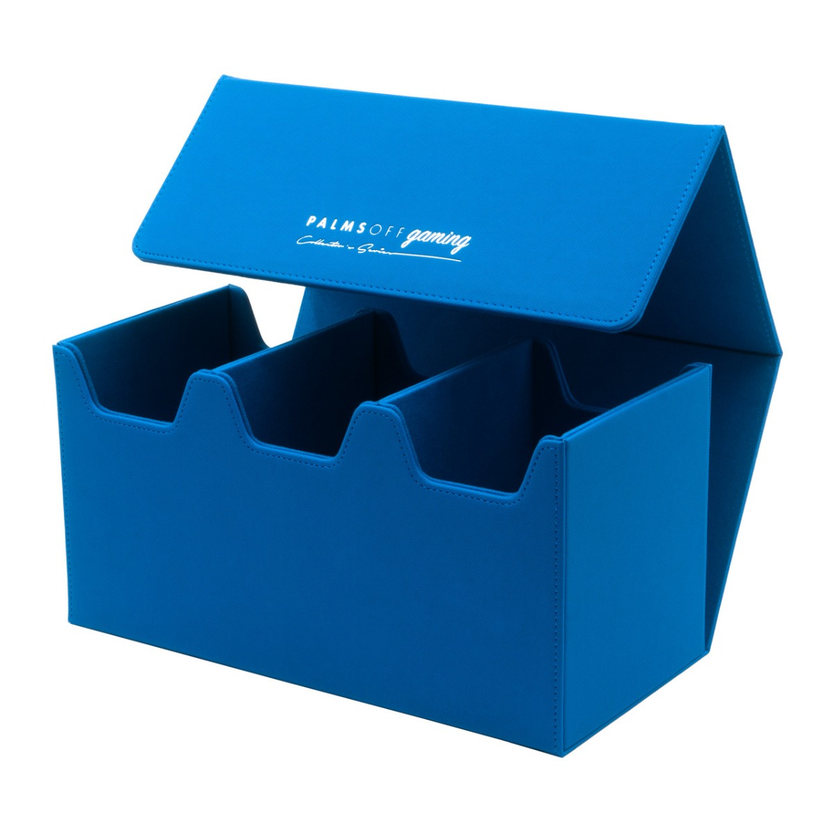Collector's Series Graded Card Storage Case – Large - Blue - Palms Off Gaming