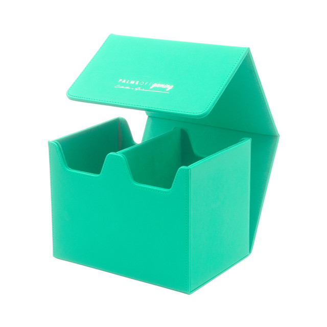 Collector's Series Graded Card Storage Case - Medium - Turquoise - Palms Off Gaming