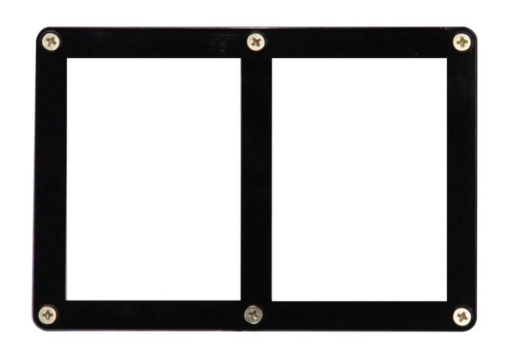 ULTRA PRO Screw Downs - Black 2 Card