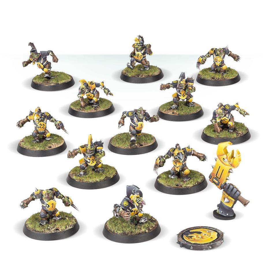 200-27 Blood Bowl: Goblin Team