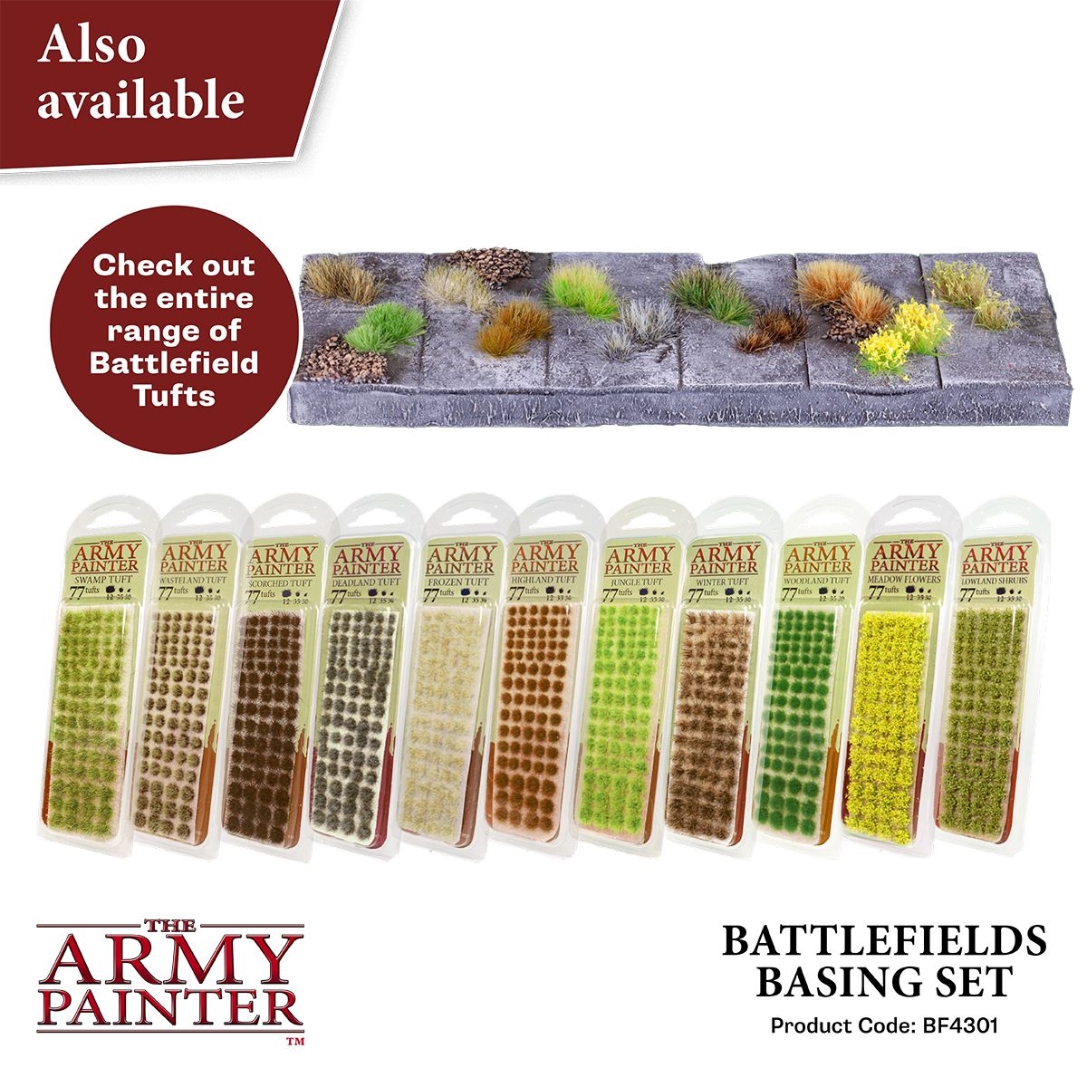 Army Painter - Battlefields Basing Set