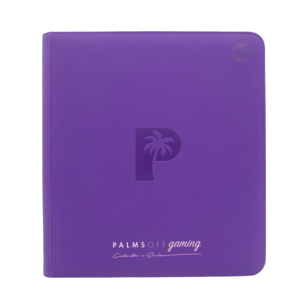 Collector's Series 12 Pocket Zip Trading Card Binder - Purple - Palms Off Gaming