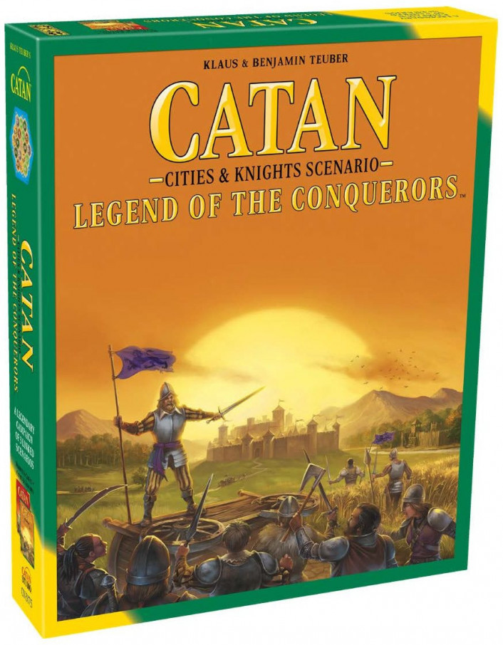 Catan Legend of the Conquerors (Cities & Knights Scenario) 5th Edition