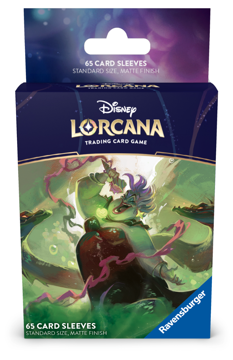 Disney Lorcana S7 Archazia's Island Sleeve set: Ursula – Deceiver of All