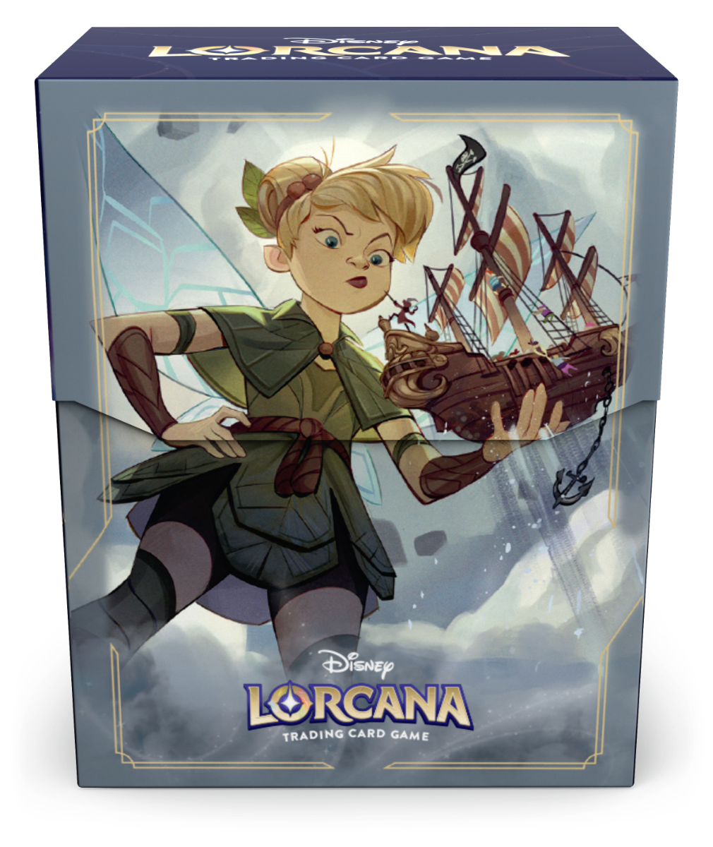 Disney Lorcana Series 8 Reign of Jafar Deck Box: Tinkerbell