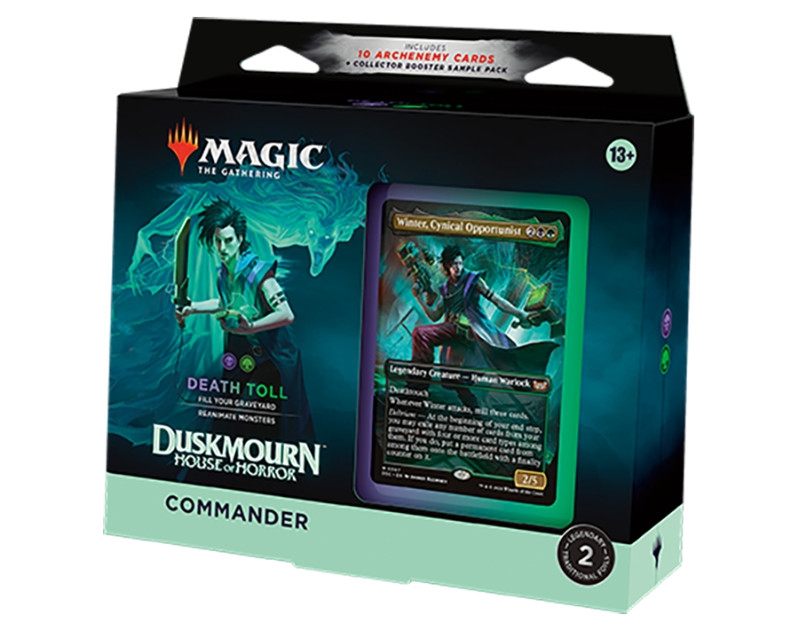 Magic Duskmourn: House of Horror - Commander Deck - Death Toll (Black-Green)