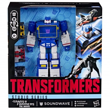 Transformers Studio Series The Transformers: The Movie Leader Class Soundwave (WSL)