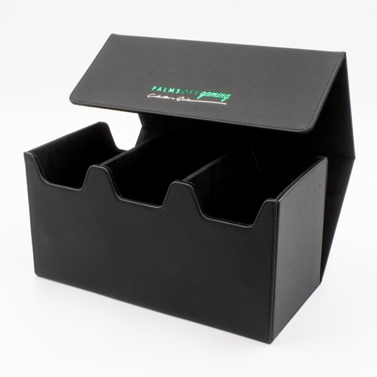 Collector's Series Graded Card Storage Case – Large - Black - Palms Off Gaming