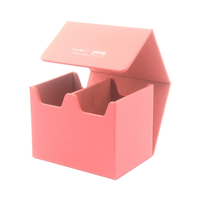 Collector's Series Graded Card Storage Case - Medium - Pink - Palms Off Gaming