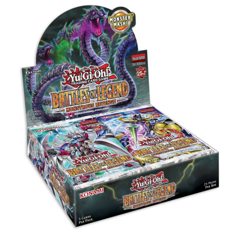 Yu-Gi-Oh! - Battles of Legend: Monstrous Revenge Booster (Display of 24)