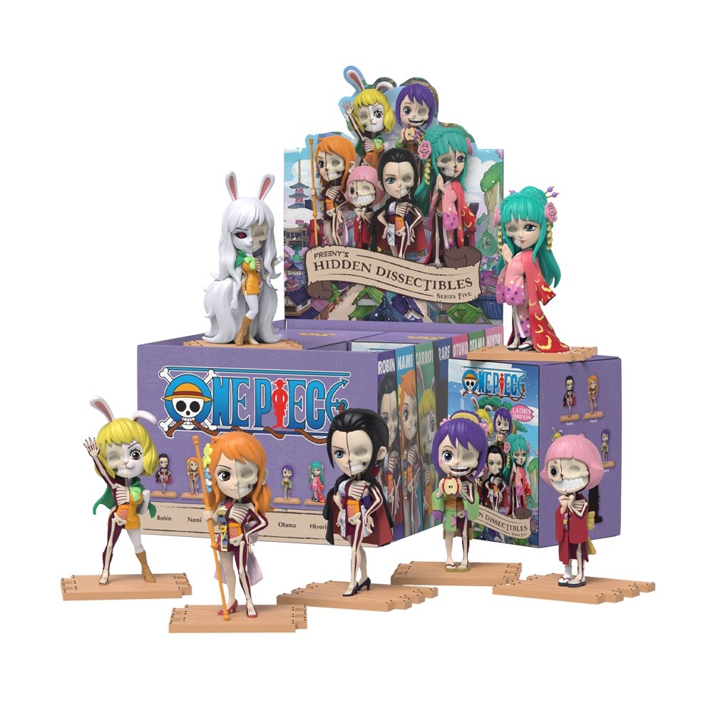 Mighty Jaxx: Freeny's Hidden Dissectibles – One Piece (Ladies Edition) 