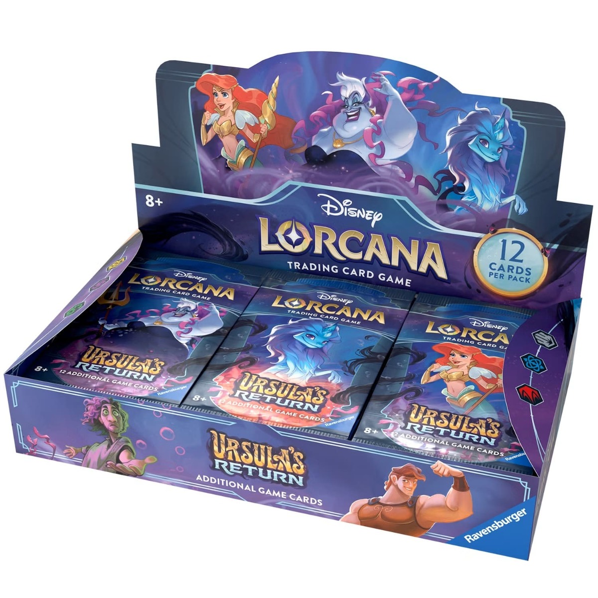 Disney Lorcana Series 4 Ursula's Return Booster Display