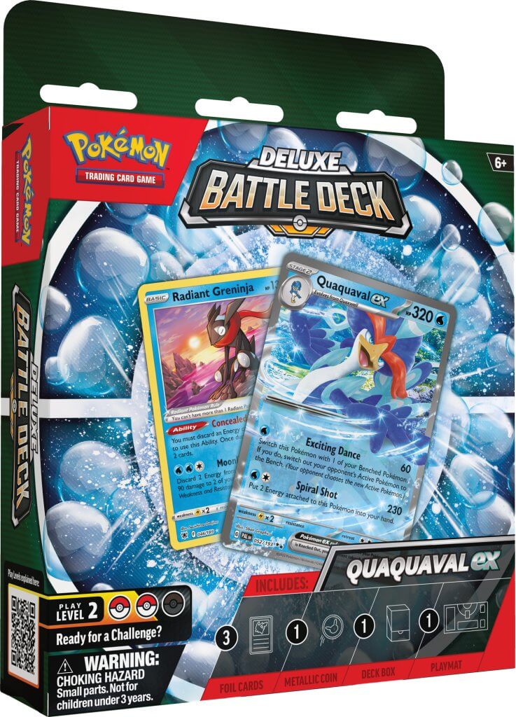 POKÉMON TCG Deluxe Battle Deck (Quaquaval ex)
