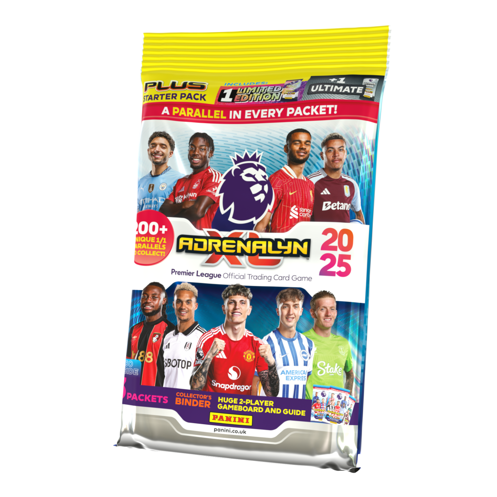 Panini Adrenalyn PLUS 2024/2025 EPL Soccer Starter Pack