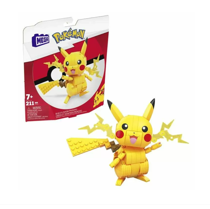 Mega Blocks - Pokemon - Build & Show Pikachu