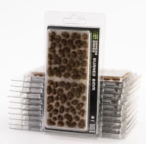 Gamer's Grass Burned 6mm Tufts Wild