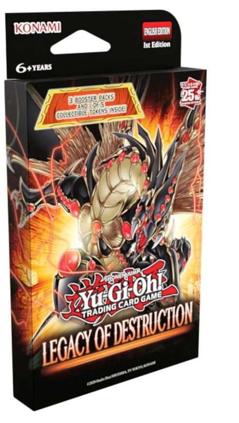 Yu-Gi-Oh - Legacy of Destruction 3-Booster Tuckbox