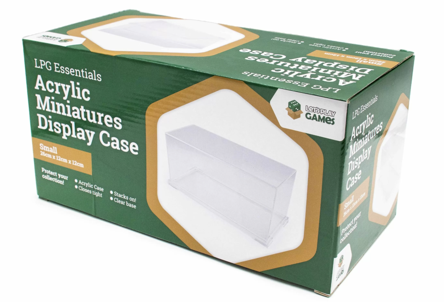 LPG Essentials Acrylic Miniatures Display Case - Small