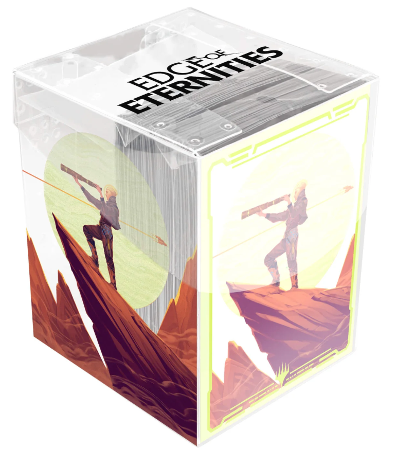Ultra Pro: UP38855 Edge of Eternities 100ct Deck Protector Sleeves Clear Box Character Mythic MtG