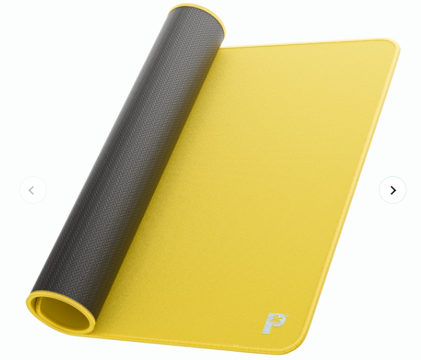 Core Playmat 3mm - Yellow - Palms Off Gaming