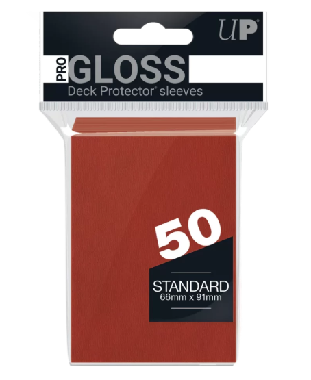 ULTRA PRO Deck Protector - Standard 50ct Lava Red