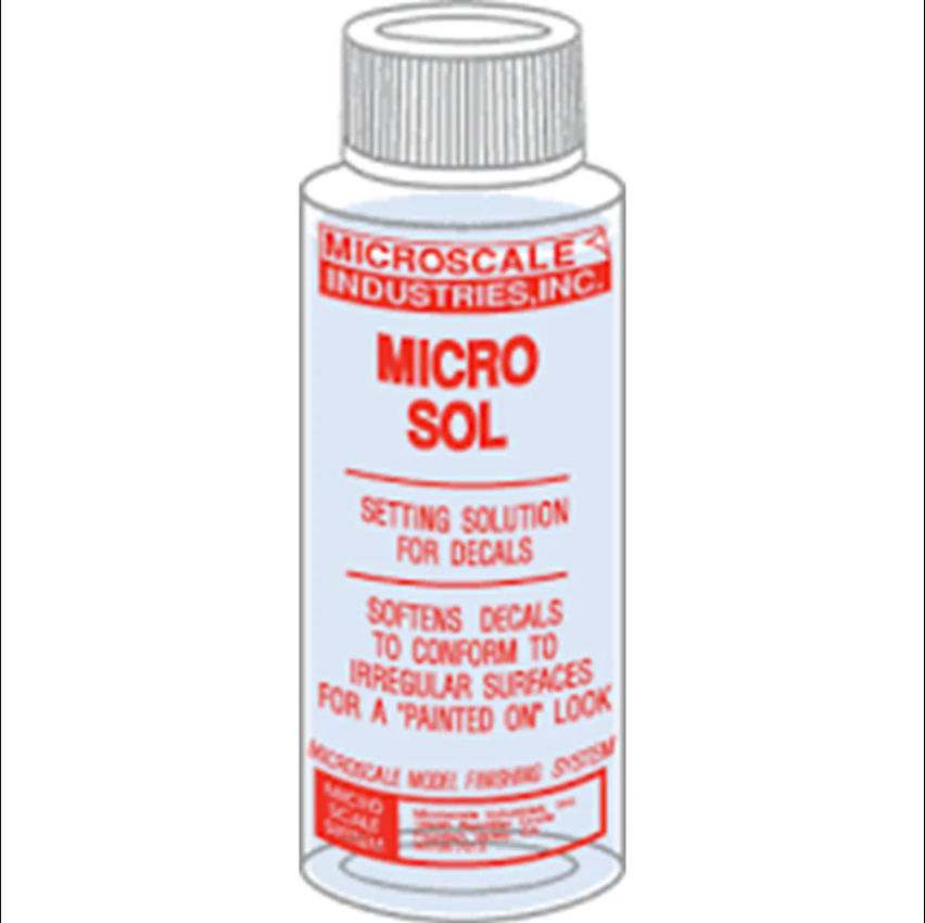 Microscale Micro Sol – Decal Setting Solution