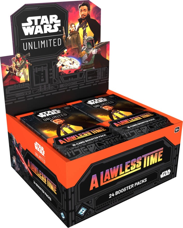 Star Wars Unlimited - A Lawless Time Booster Display