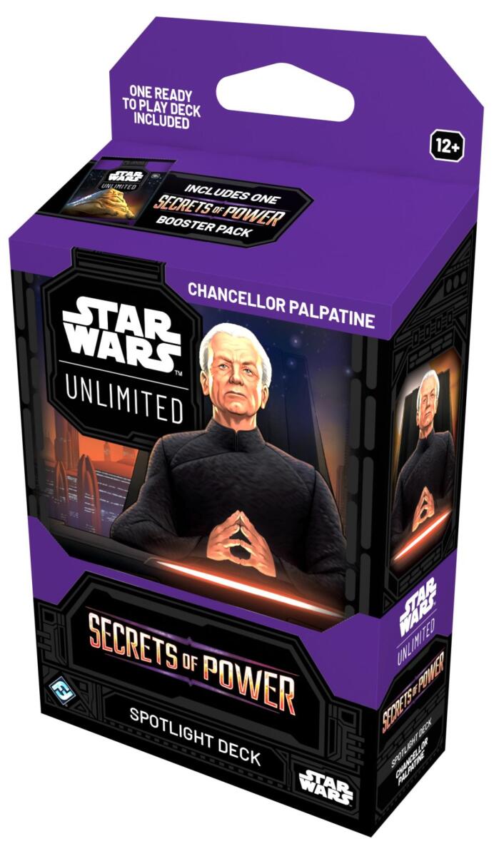 Star Wars Unlimited - Secrets of Power Spotlight Deck Chancellor Palpatine