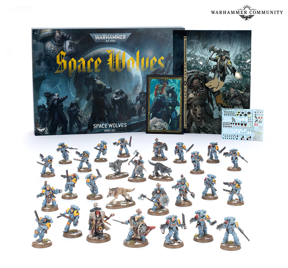 53-33 - SPACE WOLVES ARMY SET (ENGLISH)