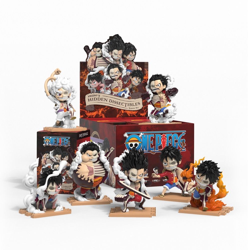 Mighty Jaxx: Freeny's Hidden Dissectibles – One Piece (Luffy's Gears Edition)