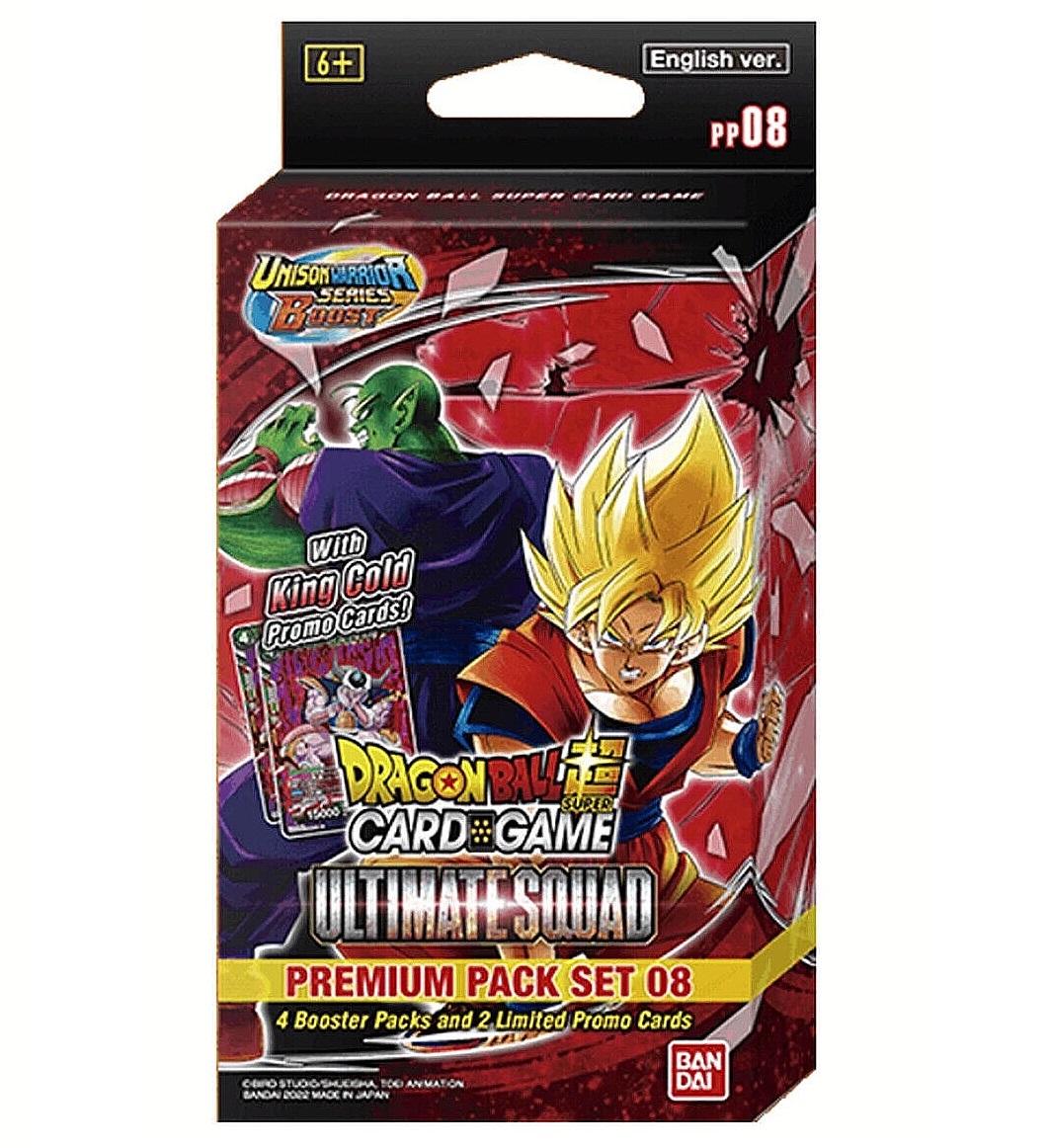 DRAGON BALL SUPER CARD GAME Premium Pack Set 08 [PP08] Ultimate Squad